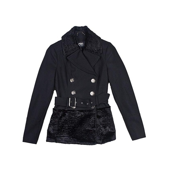 ABS Allen Schwartz Jackets & Blazers - ABS by Allen Schwartz Faux Fur Military Jacket *S
